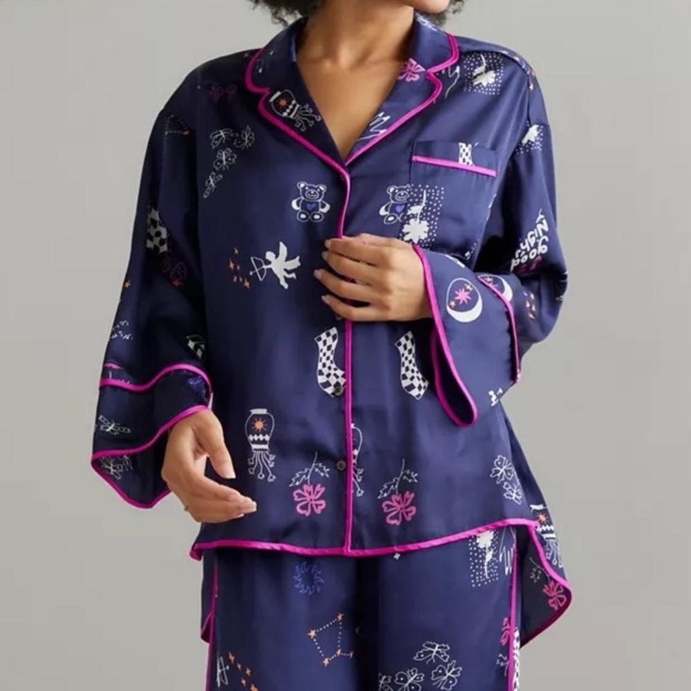 URBAN OUTFITTERS Out From Under Starry‎ Night Sleep Shirt